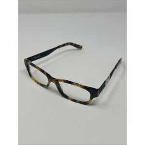 NWT Norman Childs ELLSWORTH Eyeglasses 52-18-140 TOBT Adult Black Tortoise Frame